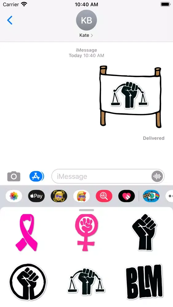 Скриншоты Activism Stickers