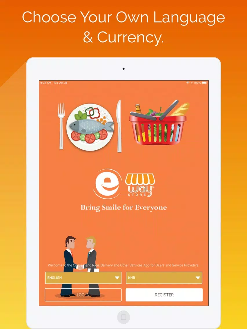 Zrzuty ekranu eWay Store iPad 