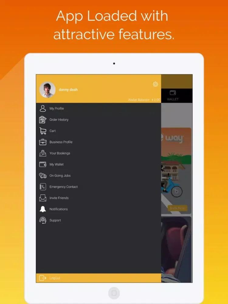 eWay iPad  スクリーンショット