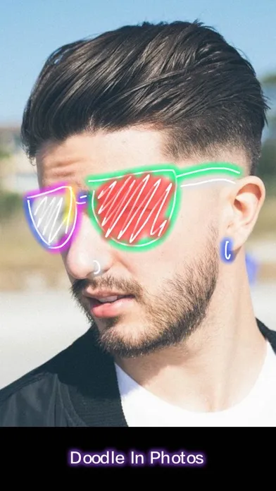 Capturas de tela do Doodle Glow