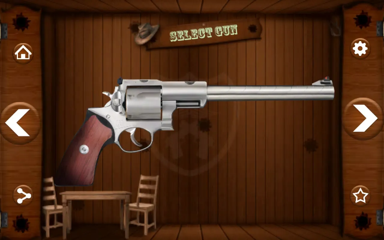 Capturas de tela do eWeapons Revolver Gun Sim Guns