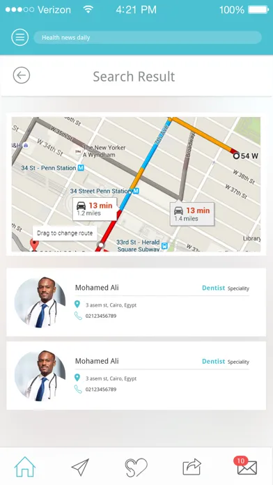 Ảnh chụp màn hình của Smart Care App