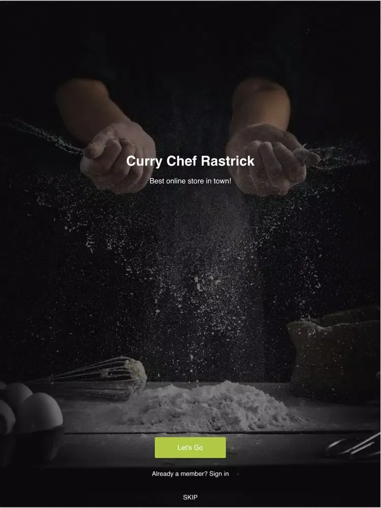 Zrzuty ekranu Curry Chef Rastrick iPad 