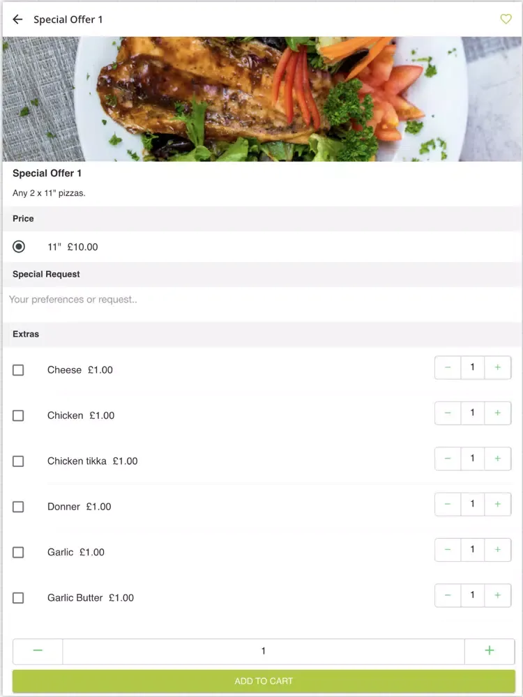 Zrzuty ekranu Curry Chef Rastrick iPad 