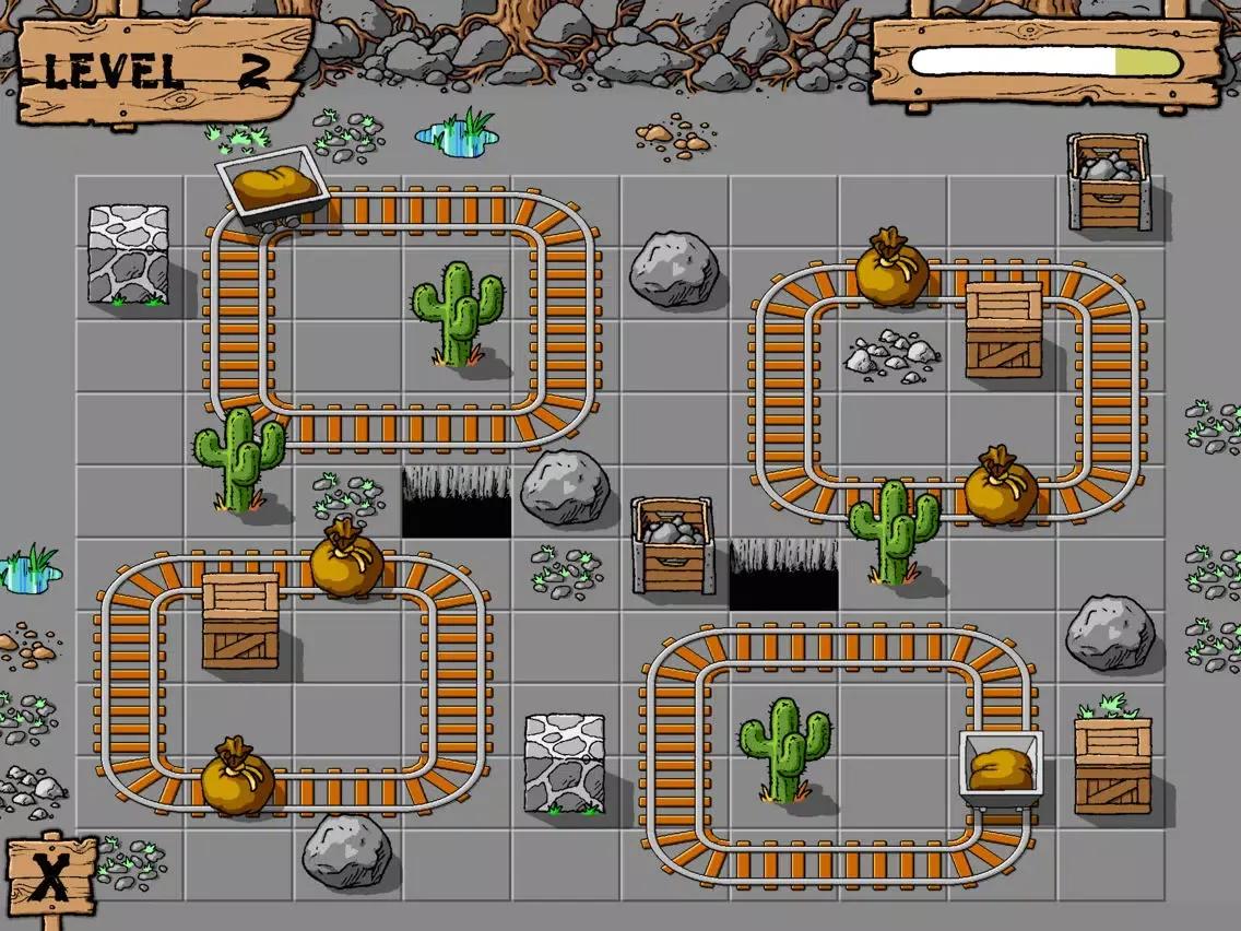 Screenshot di Rail Shuffle Lite iPad 