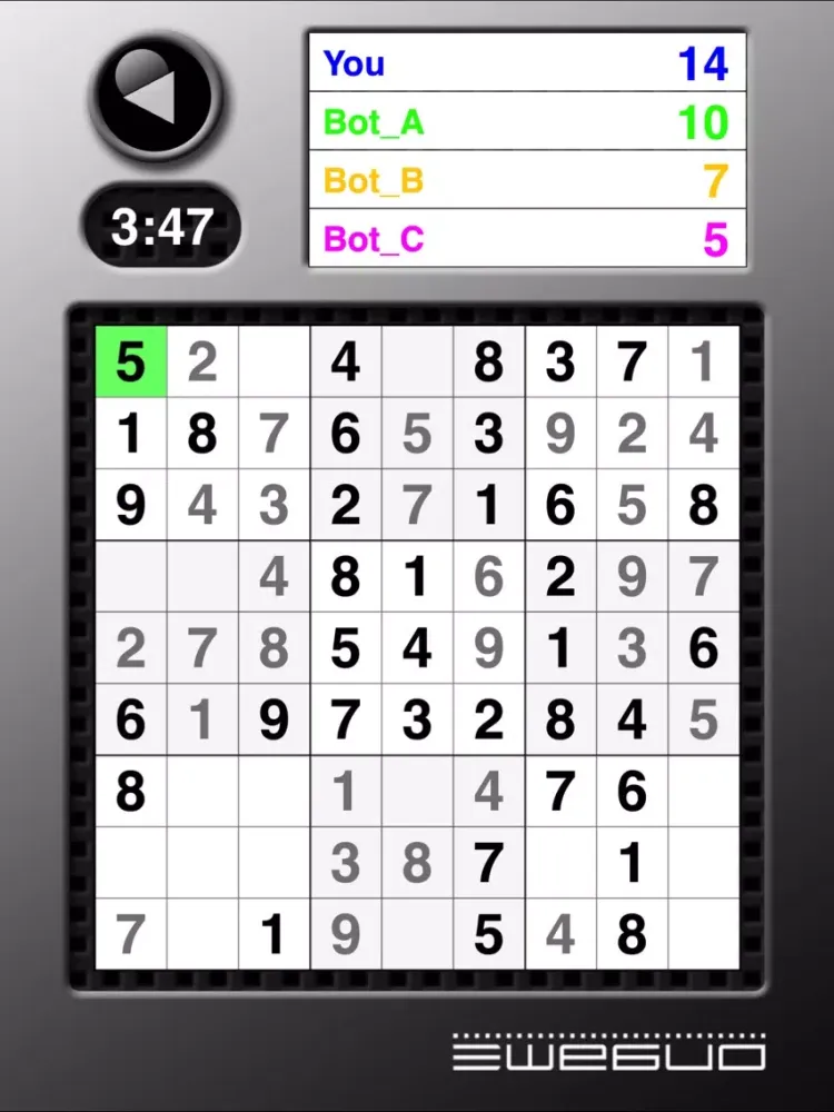 تصاویر Multiplayer Speedoku iPad 