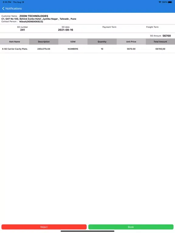 Whiz Synergy iPad 应用截图
