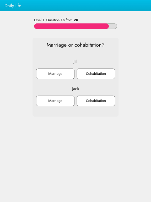 Screenshot di Matching Halves - for couples iPad 