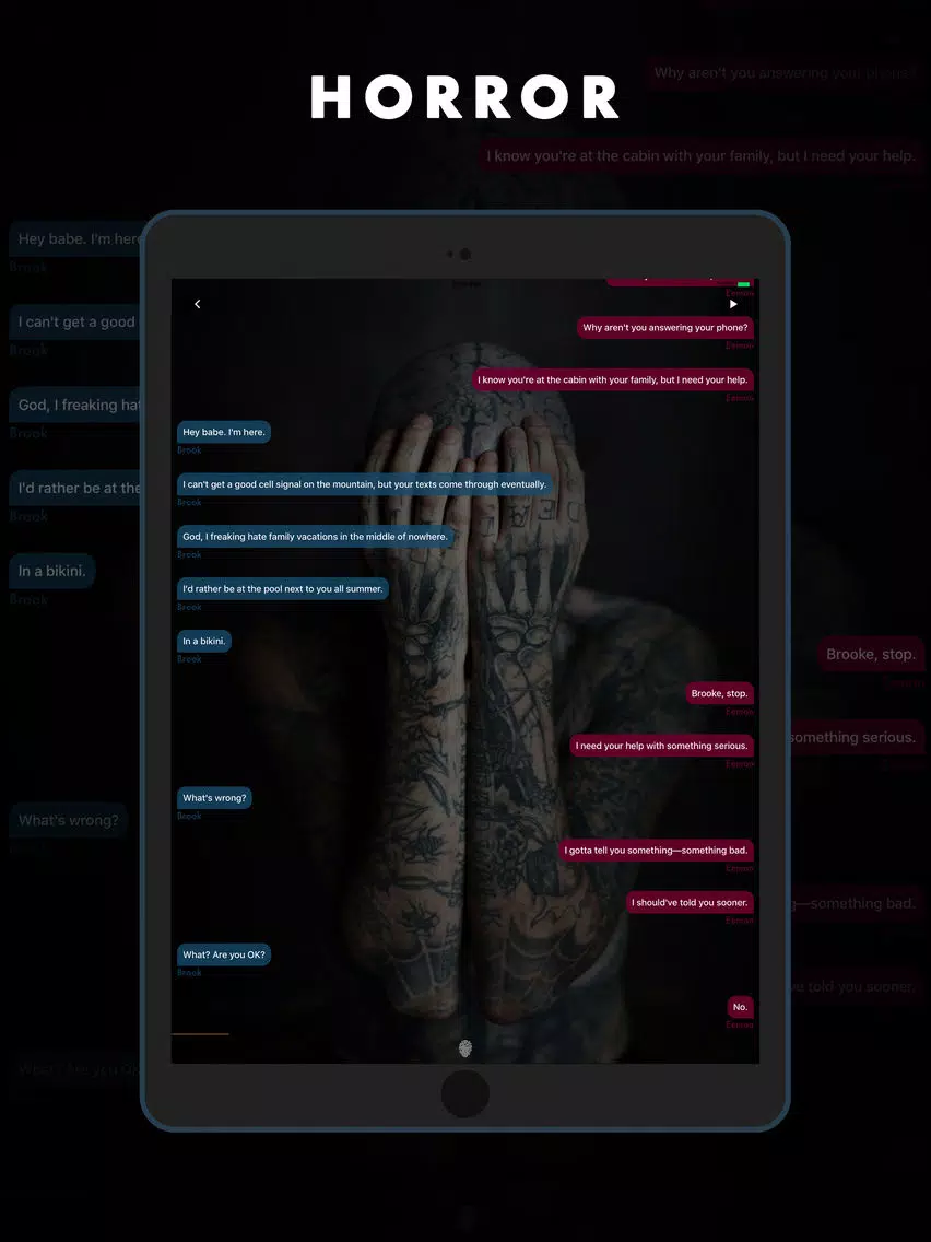Tangkapan layar Addicted - Chat & Text Stories iPad 