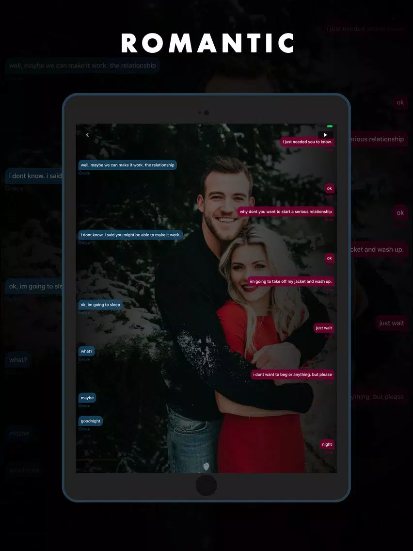 Tangkapan layar Addicted - Chat & Text Stories iPad 