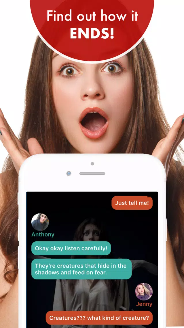 Tangkapan layar Addicted - Chat & Text Stories