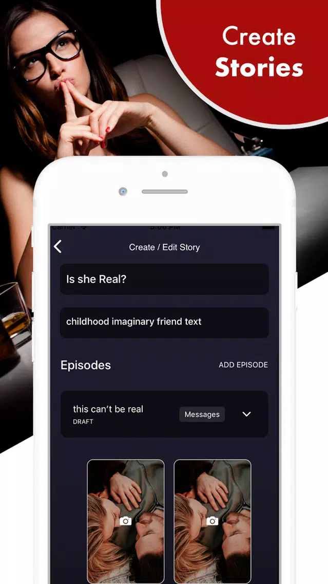 Tangkapan layar Addicted - Chat & Text Stories
