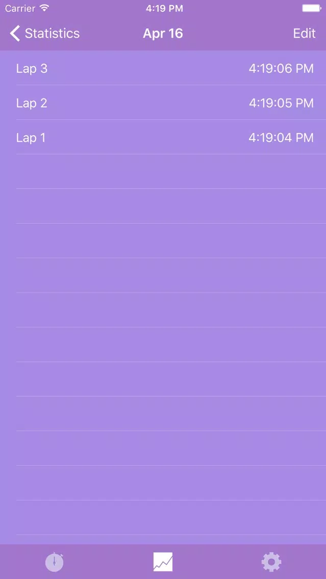 Capturas de tela do Taps - A Counter Management Tool