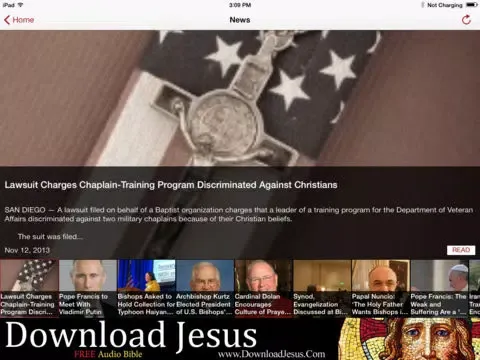 National Catholic Register iPad  Ekran Görüntüleri