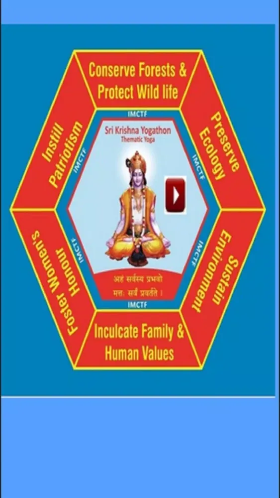 Скриншоты Sri Krishna Yogathon—Thematic Yoga