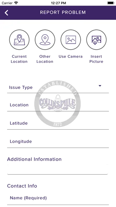 Ảnh chụp màn hình của Collinsville Illinois 311