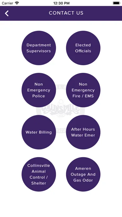 Ảnh chụp màn hình của Collinsville Illinois 311