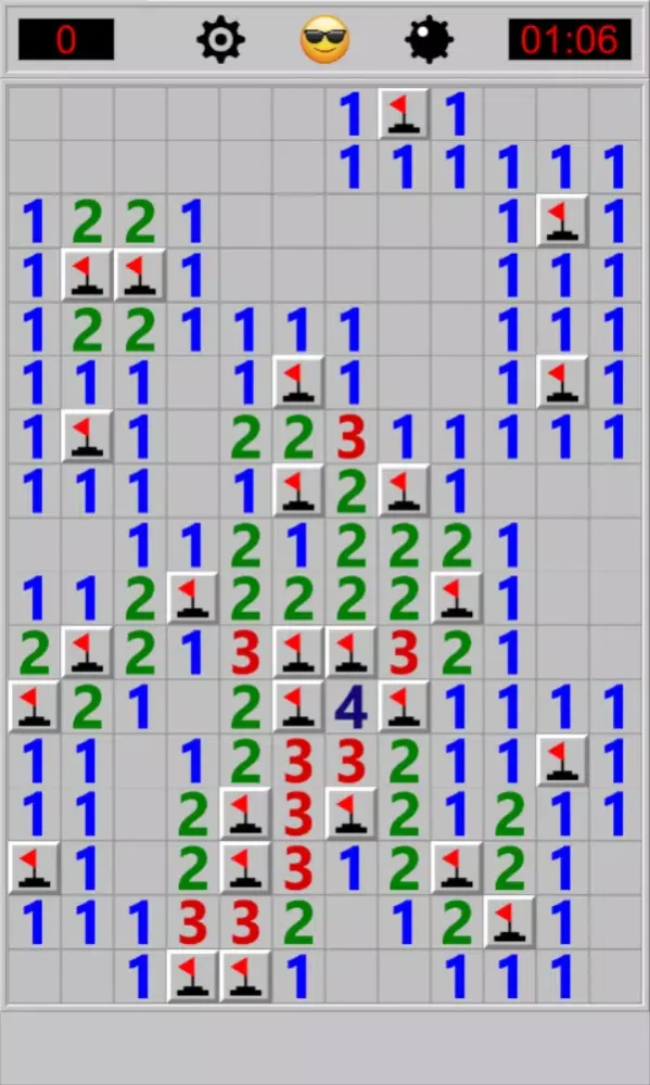 Captures d'écran de Minesweeper