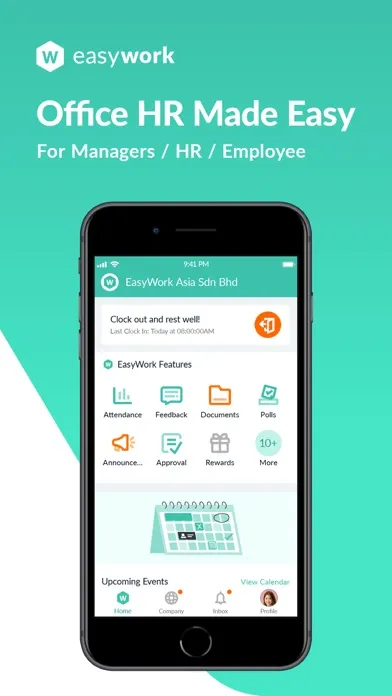 Screenshot di EasyWork