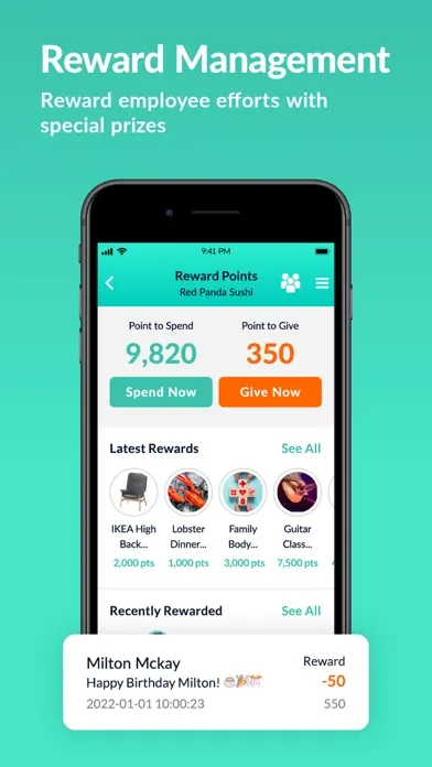 Screenshot di EasyWork