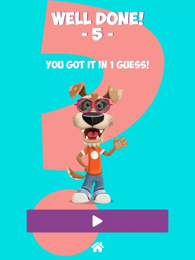 Guess The Number iPad  স্ক্রিনশট