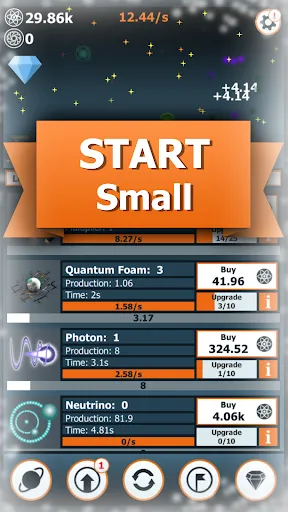 Idle Universe スクリーンショット
