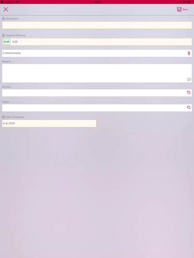 Exact Expenses iPad  스크린샷