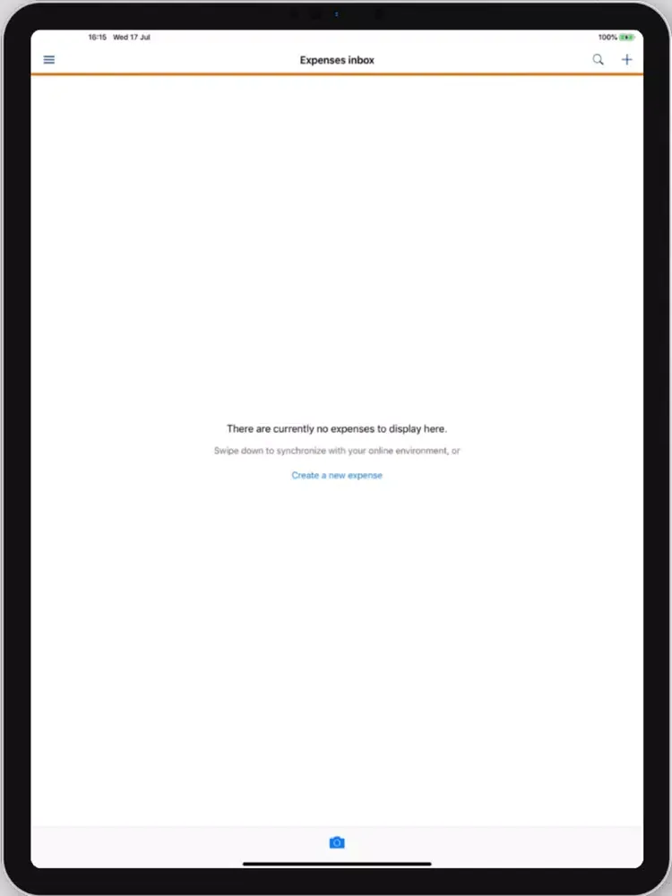 Captures d'écran de Exact Expense Management iPad 
