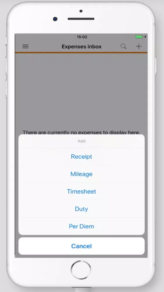 Captures d'écran de Exact Expense Management