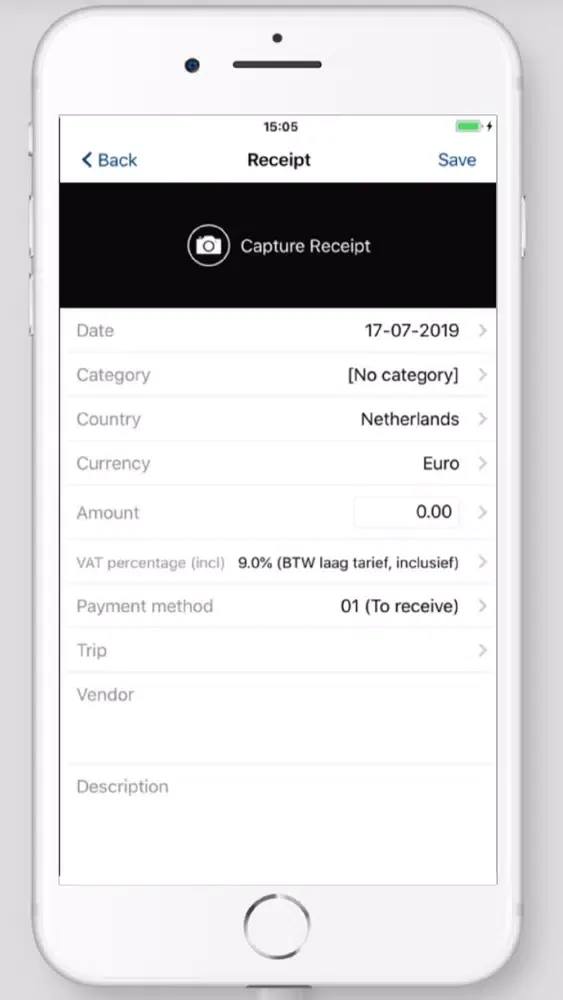 Captures d'écran de Exact Expense Management