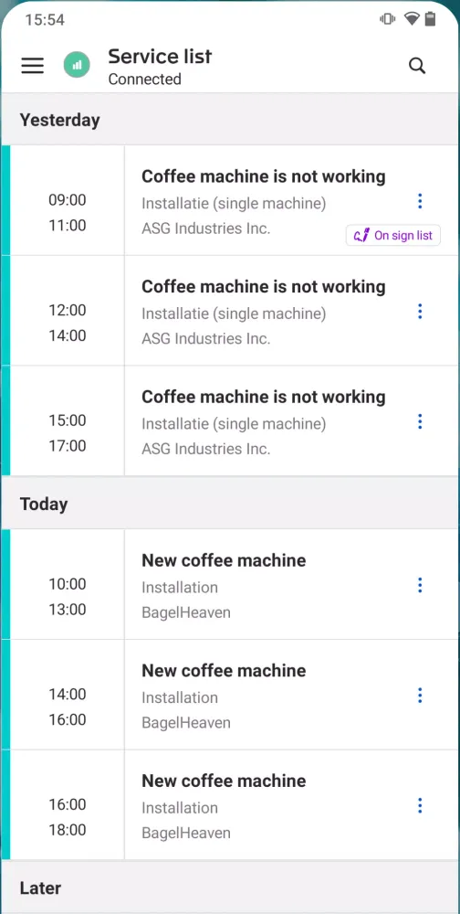 تصاویر Exact Field Service H