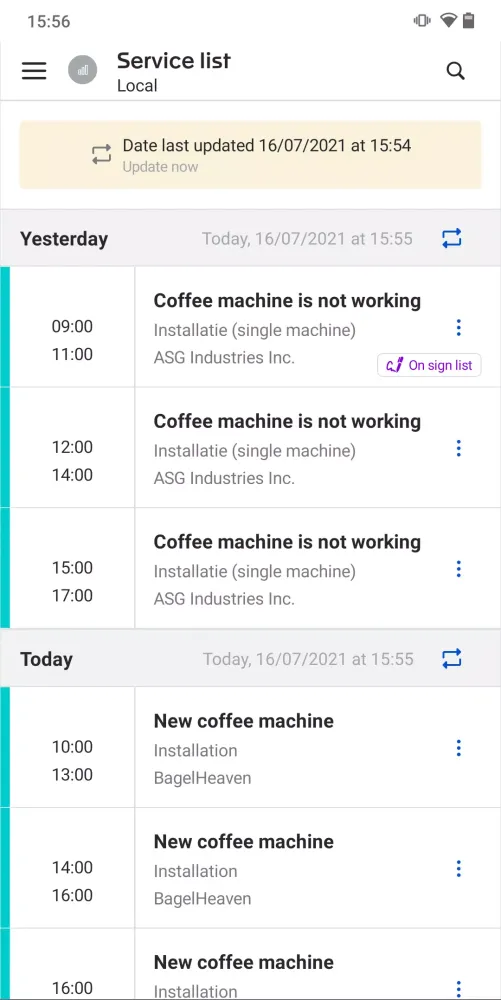 تصاویر Exact Field Service H