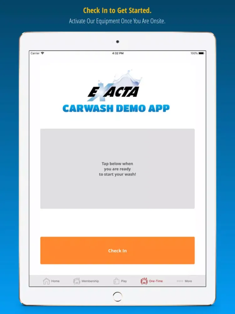 Ảnh chụp màn hình của Exacta Car Wash iPad 