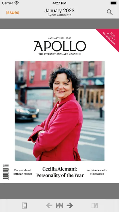 Capturas de tela do Apollo