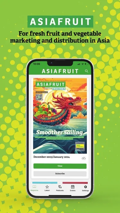 Asiafruit Magazine Screenshots
