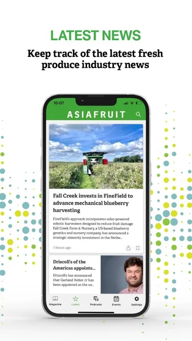 Asiafruit Magazine Screenshots