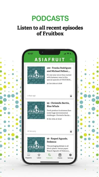 Asiafruit Magazine Screenshots