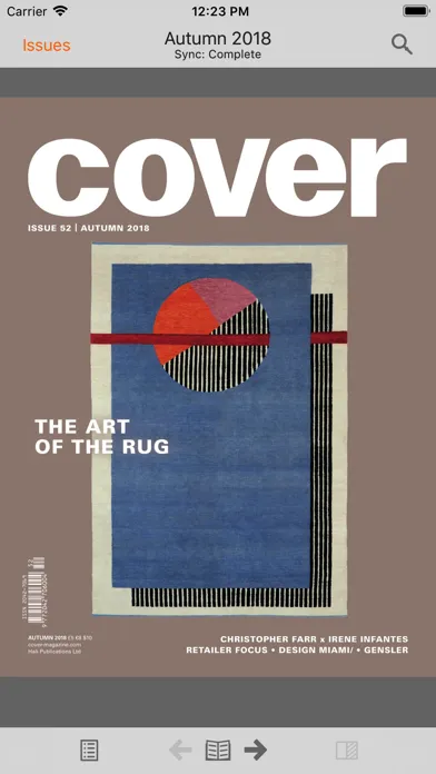 Tangkapan skrin COVER: Modern Carpets&Textiles