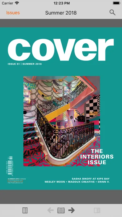 Tangkapan skrin COVER: Modern Carpets&Textiles