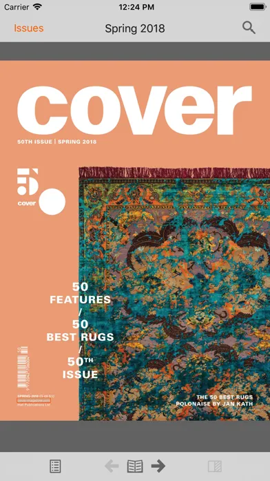 Tangkapan skrin COVER: Modern Carpets&Textiles