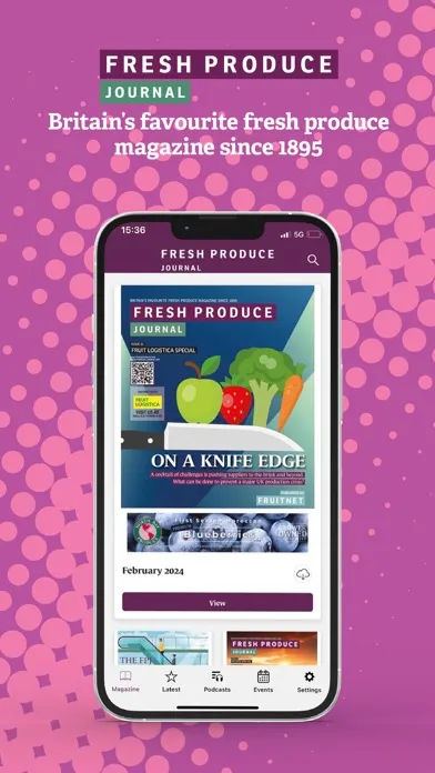 Fresh Produce Journal Ekran Görüntüleri