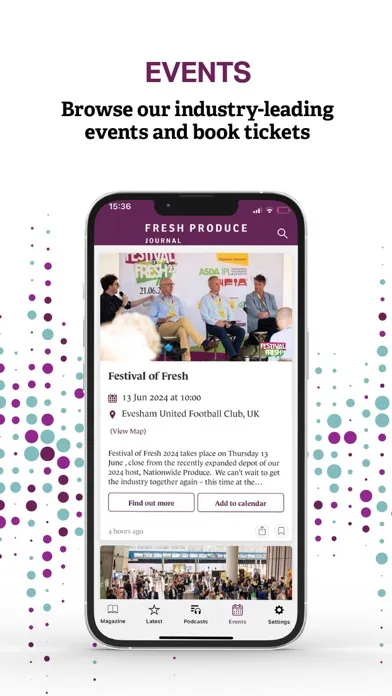 Fresh Produce Journal Ekran Görüntüleri