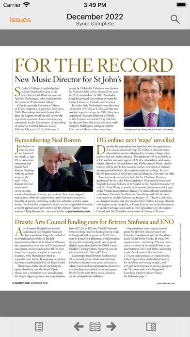 Gramophone Magazine应用截图