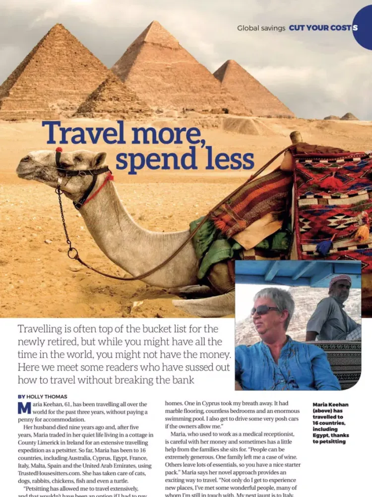 Capturas de pantalla de Moneywise Magazine iPad 