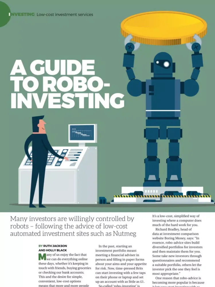 Capturas de pantalla de Moneywise Magazine iPad 