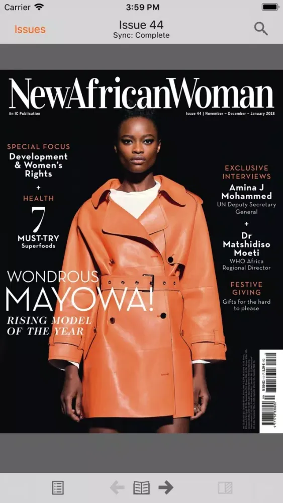 Capturas de pantalla de New African Woman