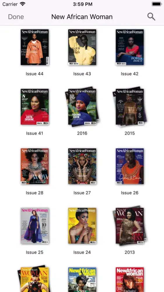 Capturas de pantalla de New African Woman