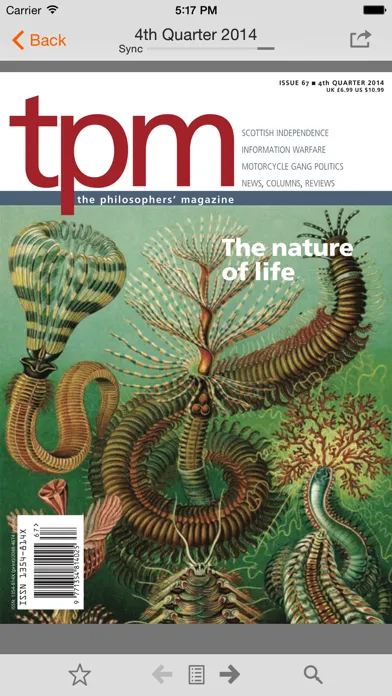 The Philosophers' Magazine سکرین شاٹس