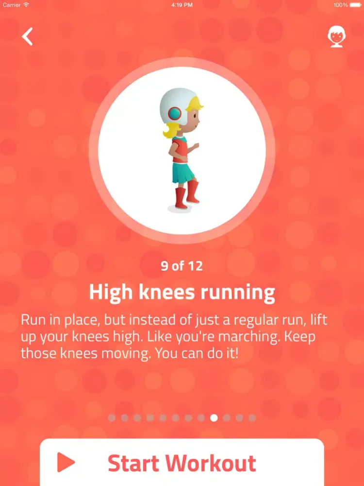 تصاویر 7-Minute Workout for Kids Pro: Make Fitness Fun for Stronger, Healthier Kids Through Interval Training iPad 
