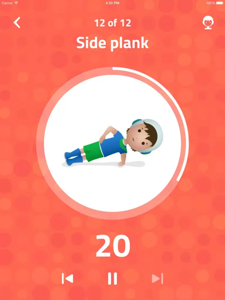 تصاویر 7-Minute Workout for Kids Pro: Make Fitness Fun for Stronger, Healthier Kids Through Interval Training iPad 